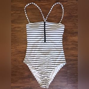 Scuba Zip-Front One Piece